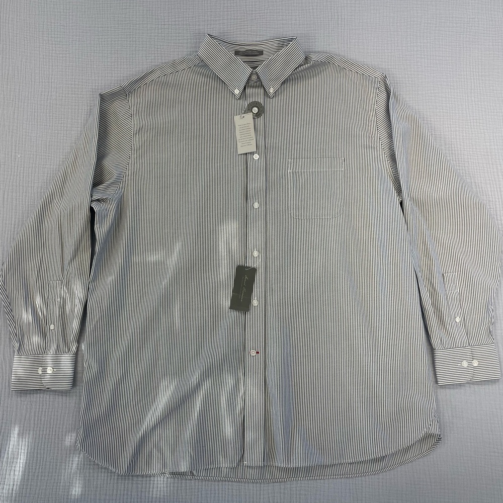 Daniel Cremieux Signature Label Non-Iron Long Sleeve Woven Shirt